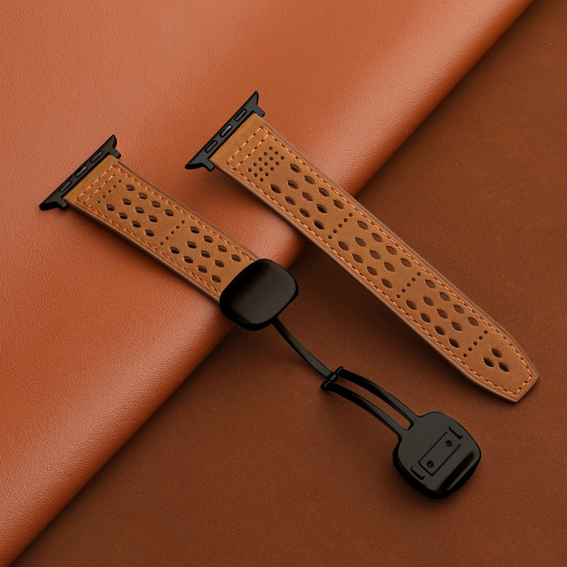 Parker Studio Leather Strap (Apple Watch Band)