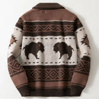 Mukava Buffalo Zip Cardigan