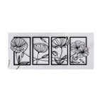 Mason Arts Lotus Metal Wall Art (Set of 4)