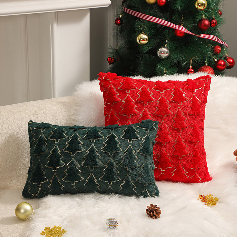 Christmas Pine Plush Pillowcase