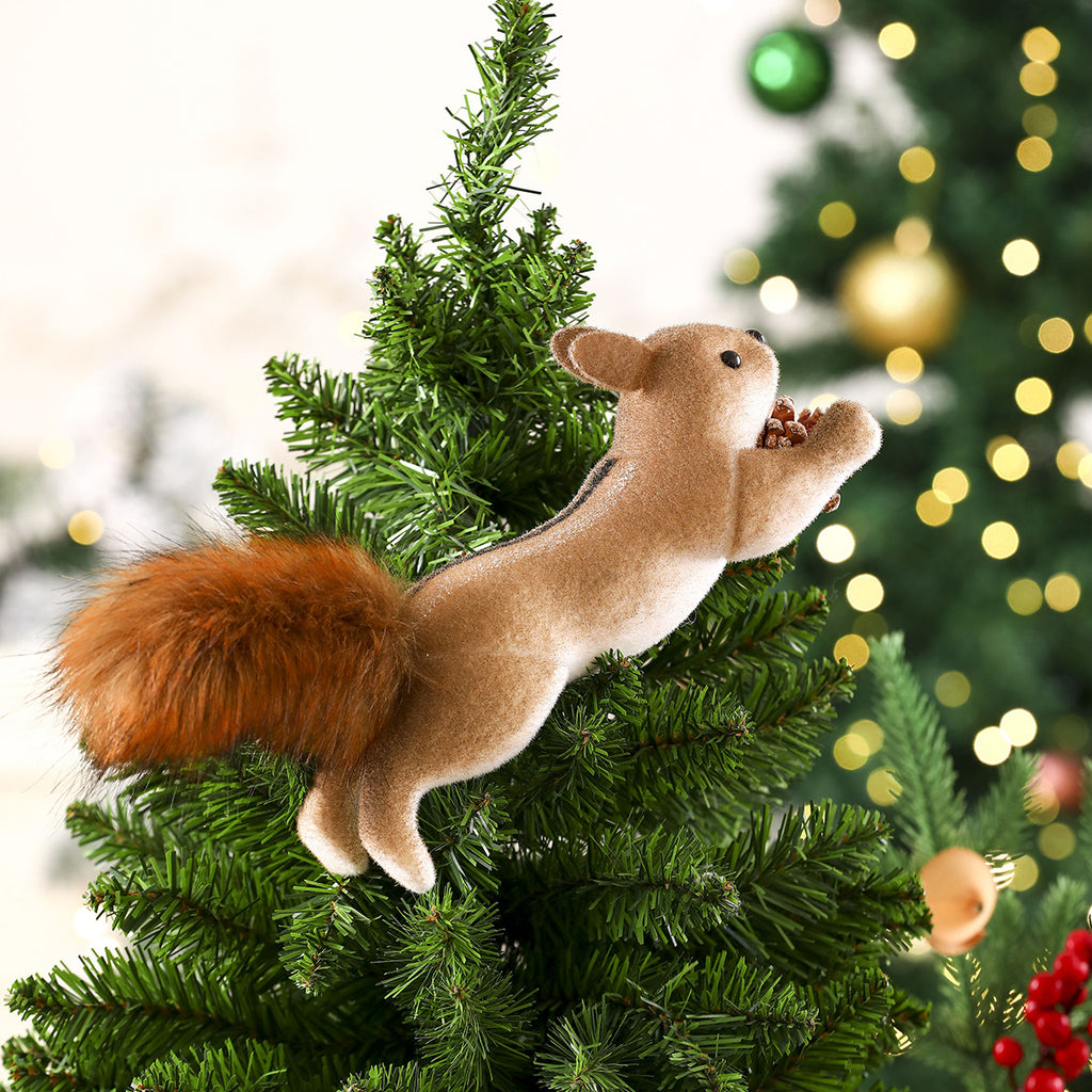 Squirrel Christmas Tree Ornament