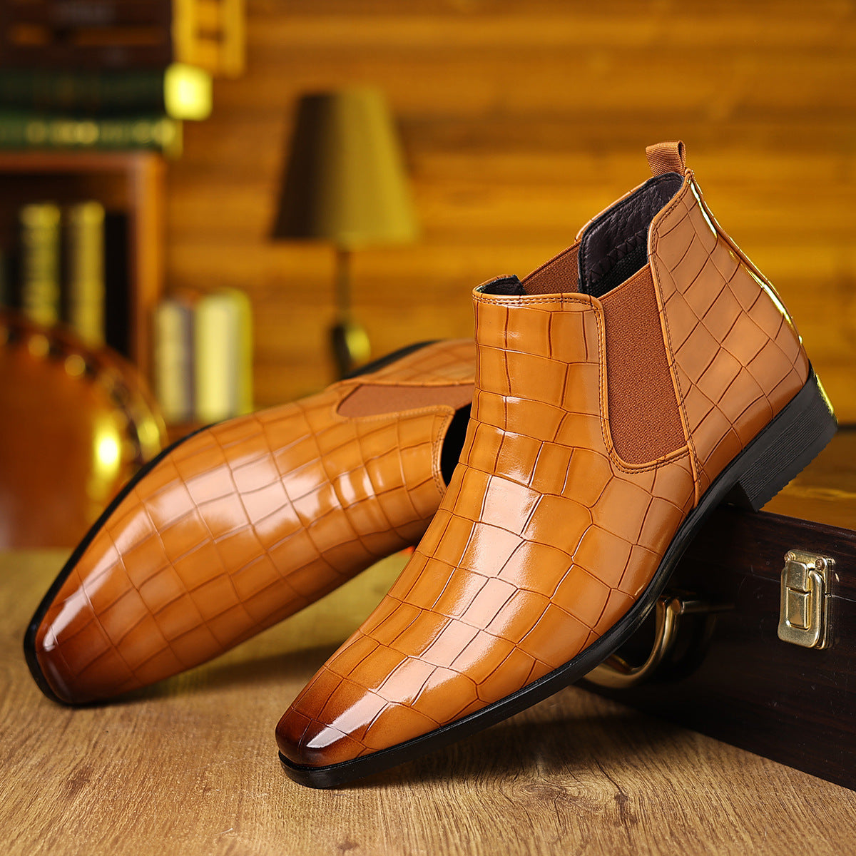 Jack Dean Croc Chelsea Boot