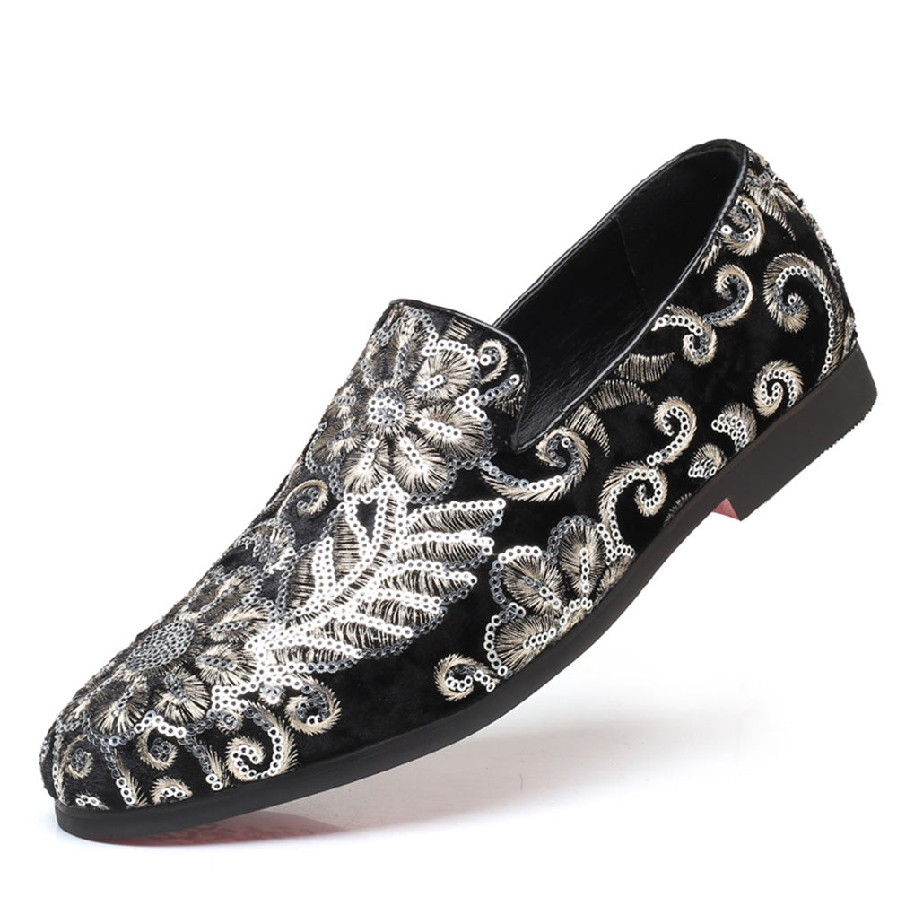 Luca Lombardi Sequin Loafers