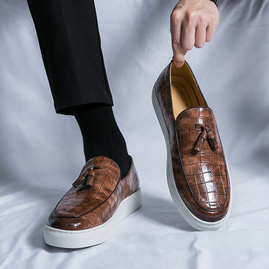 Huntsman™ Alligator Classic Loafers