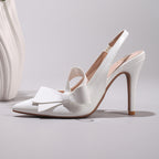 Ruth Rose Patina Bow Slingback