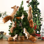 Squirrel Christmas Tree Ornament
