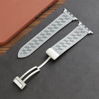 Parker Studio Checkered Leather Strap (Apple Watch Band)