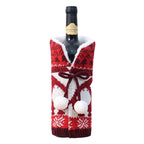 Mukava Knitted Wool Christmas Bottle Sweater