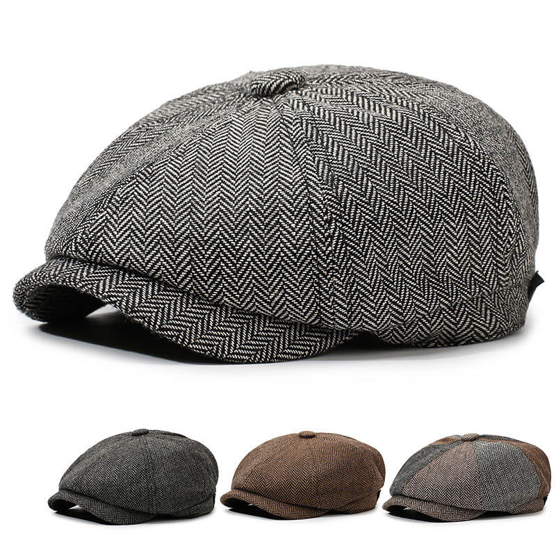 Mark Shelby Vintage Newsboy Hat