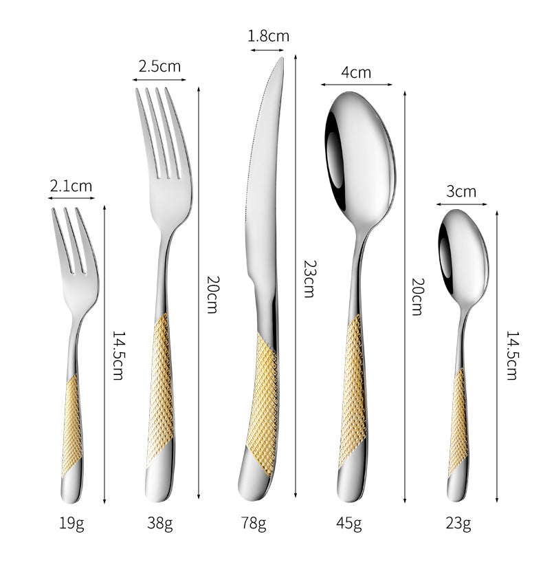 Château Oaks Hotel-Grade Steak Cutlery Set