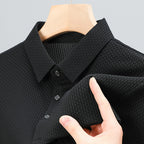 Alex Ford Icy Nylon Short-Sleeve Polo
