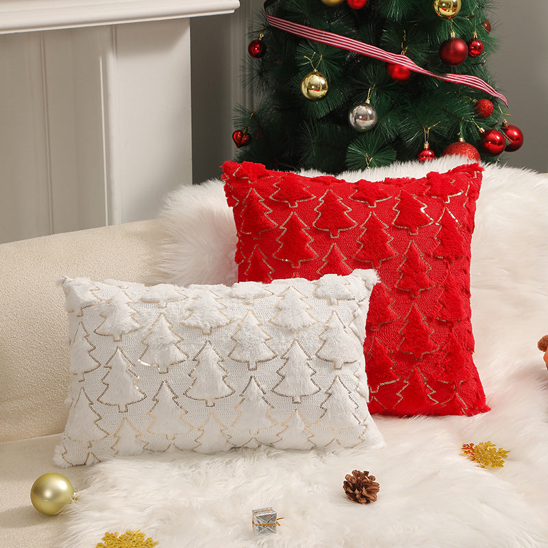 Christmas Pine Plush Pillowcase