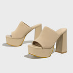 Avéra Knit Platform Heels