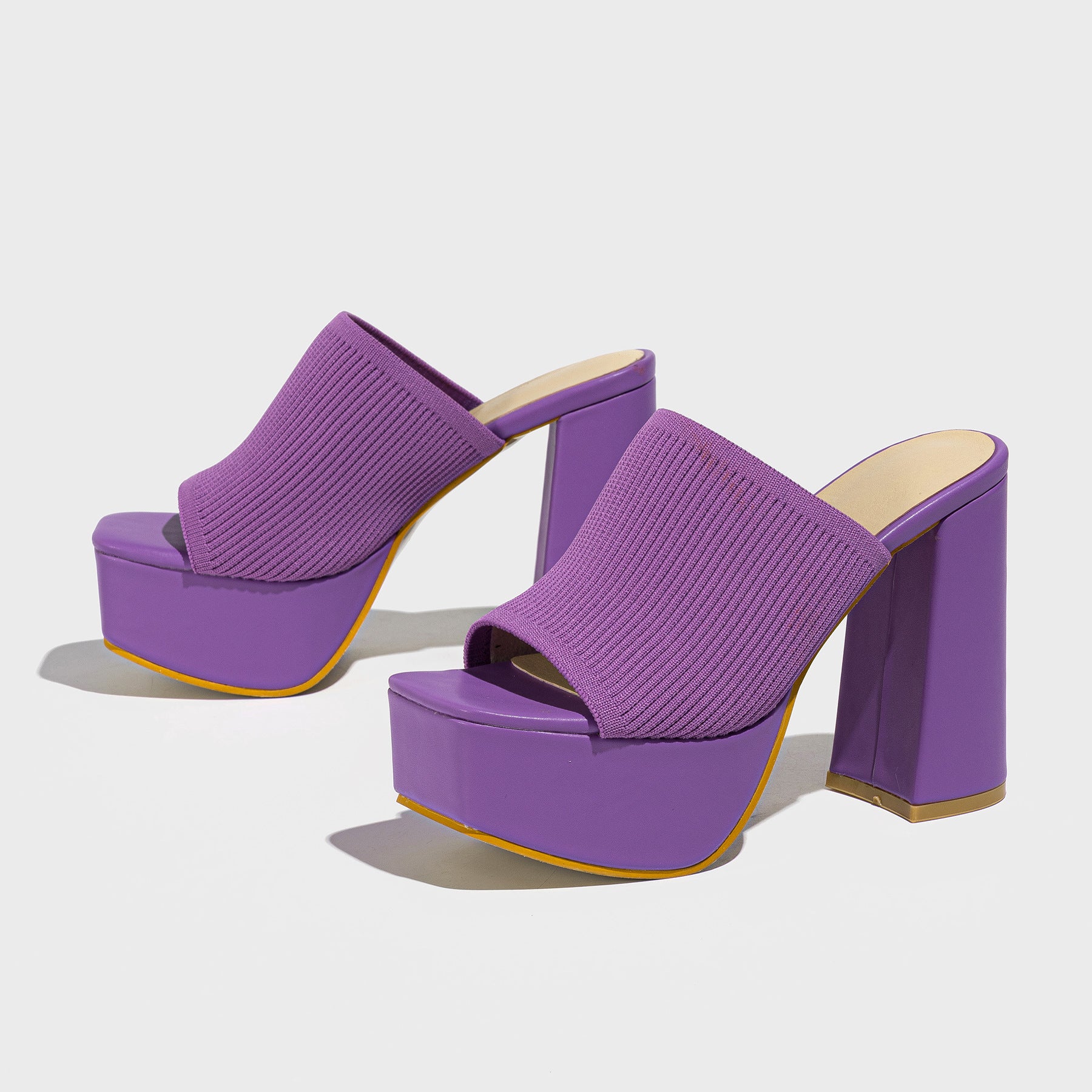 Avéra Knit Platform Heels