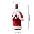 Santa's Coat Christmas Bottle Sweater