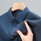 Alex Ford Icy Nylon Short-Sleeve Polo