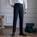 Roma Faloni Italian Pleated Trousers