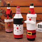 Christmas Knitted Bottle Sweaters