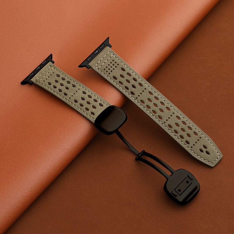 Parker Studio Leather Strap (Apple Watch Band)