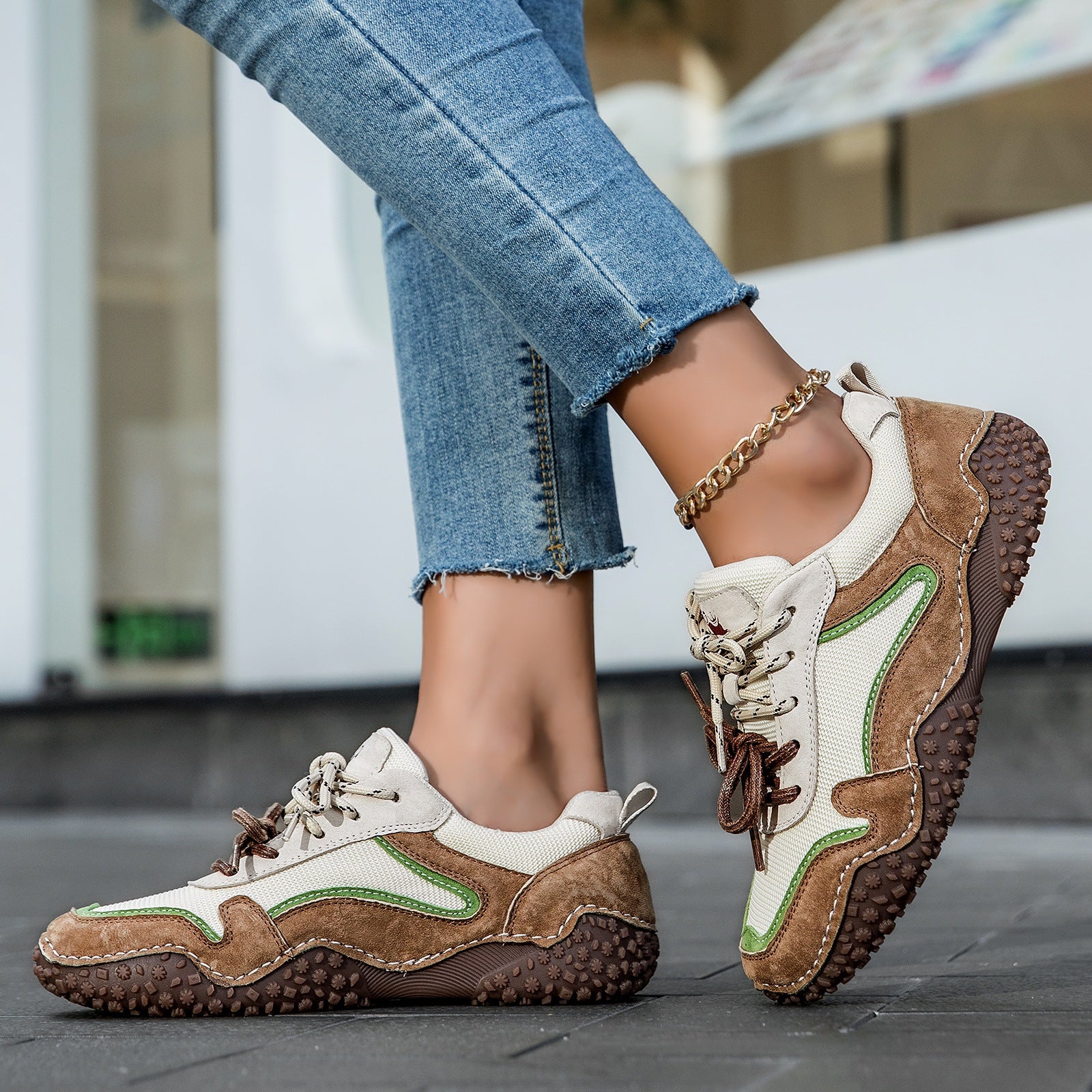 Avéra Vintage Leather Sneaker