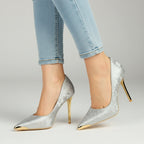 Ruth Rose Japanese Kimonosilk Heels