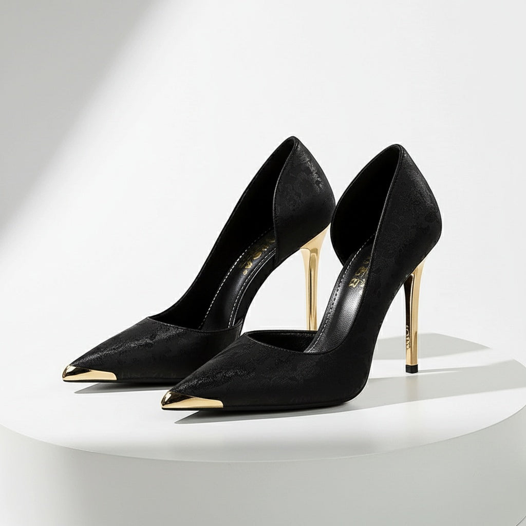 Ruth Rose Japanese Kimonosilk Heels