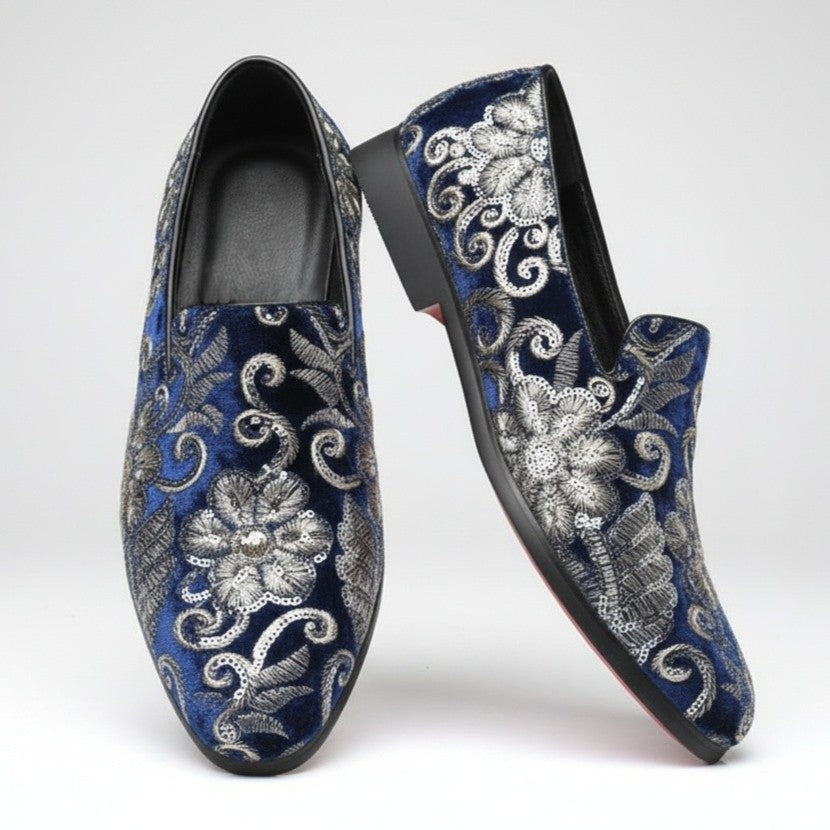 Luca Lombardi Sequin Loafers