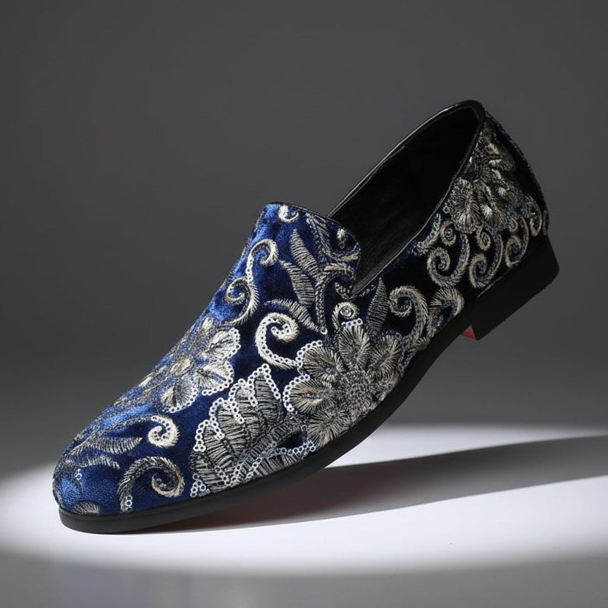 Luca Lombardi Sequin Loafers