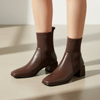 Ava Lane Knit Sock Boots