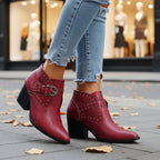 Avéra Western Buckle Boot Heels