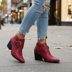 Avéra Western Buckle Boot Heels