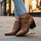 Avéra Western Buckle Boot Heels