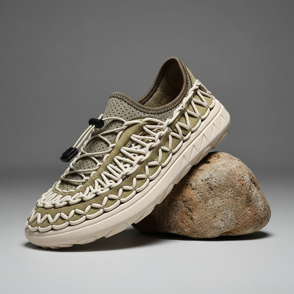 Axel Ridge Woven Cord Sandals