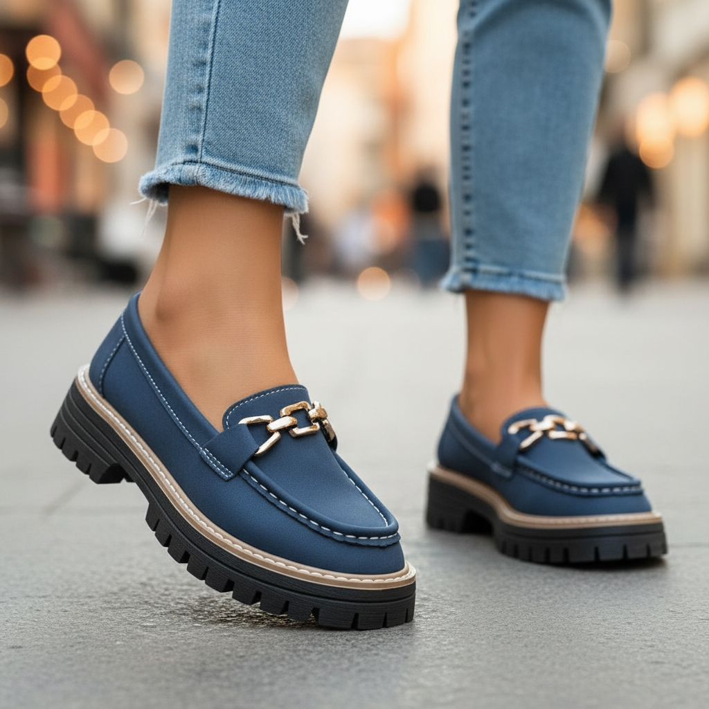 Avéra London Buckle Loafers