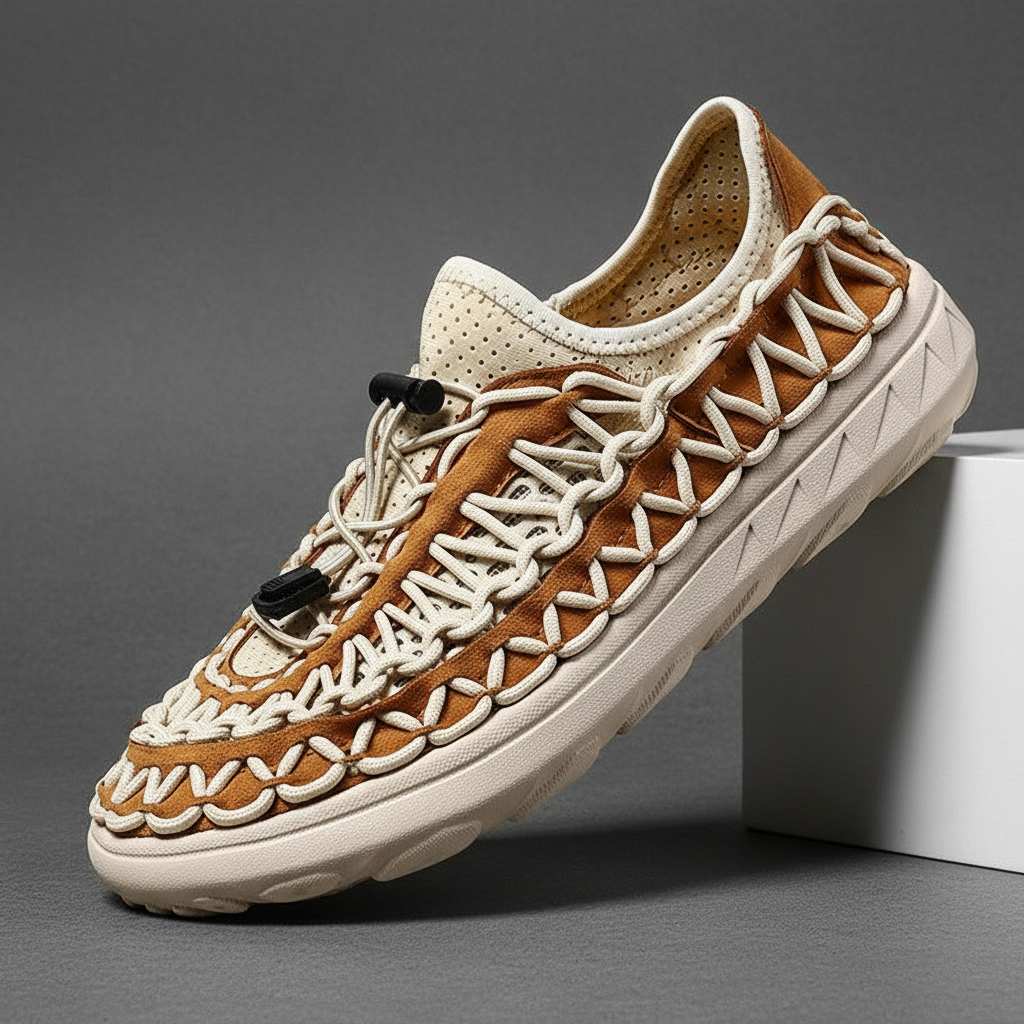 Axel Ridge Woven Cord Sandals