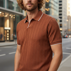 Jack Dean Nylon Performance Polo
