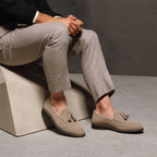 Grant Parker Suede Tassel Loafers