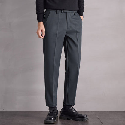 Huntsman Italian Straight Pants