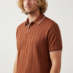 Jack Dean Nylon Performance Polo