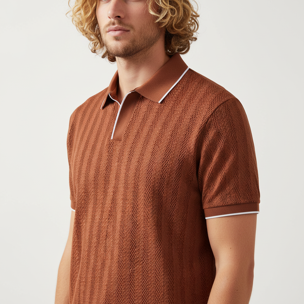 Jack Dean Nylon Performance Polo