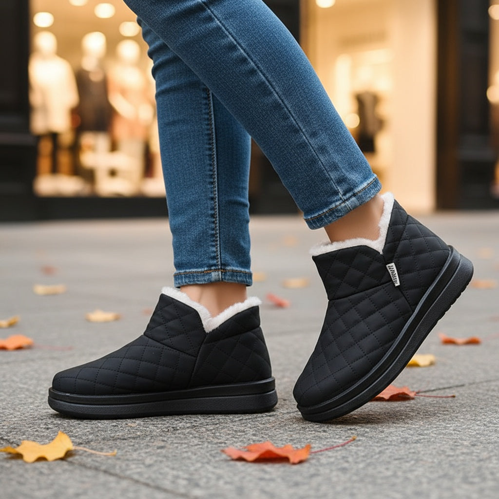 Avéra Puffer Plush Boots