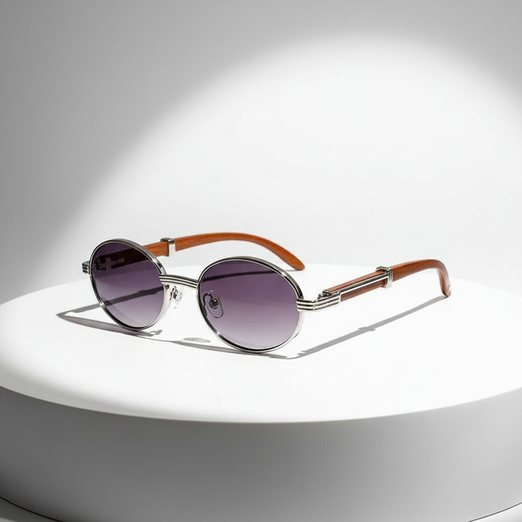 Saint Ridge Oval Mahogany Shades