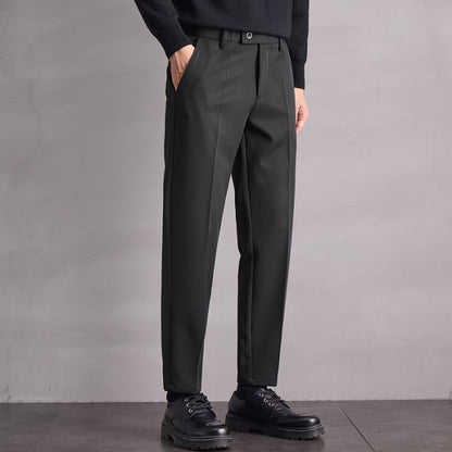 Huntsman Italian Straight Pants