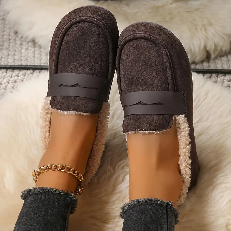 Monroe Luxe Fleece-Lined Loafers