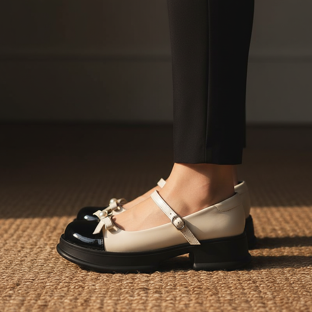 Avéra Bow Mary Jane Pumps