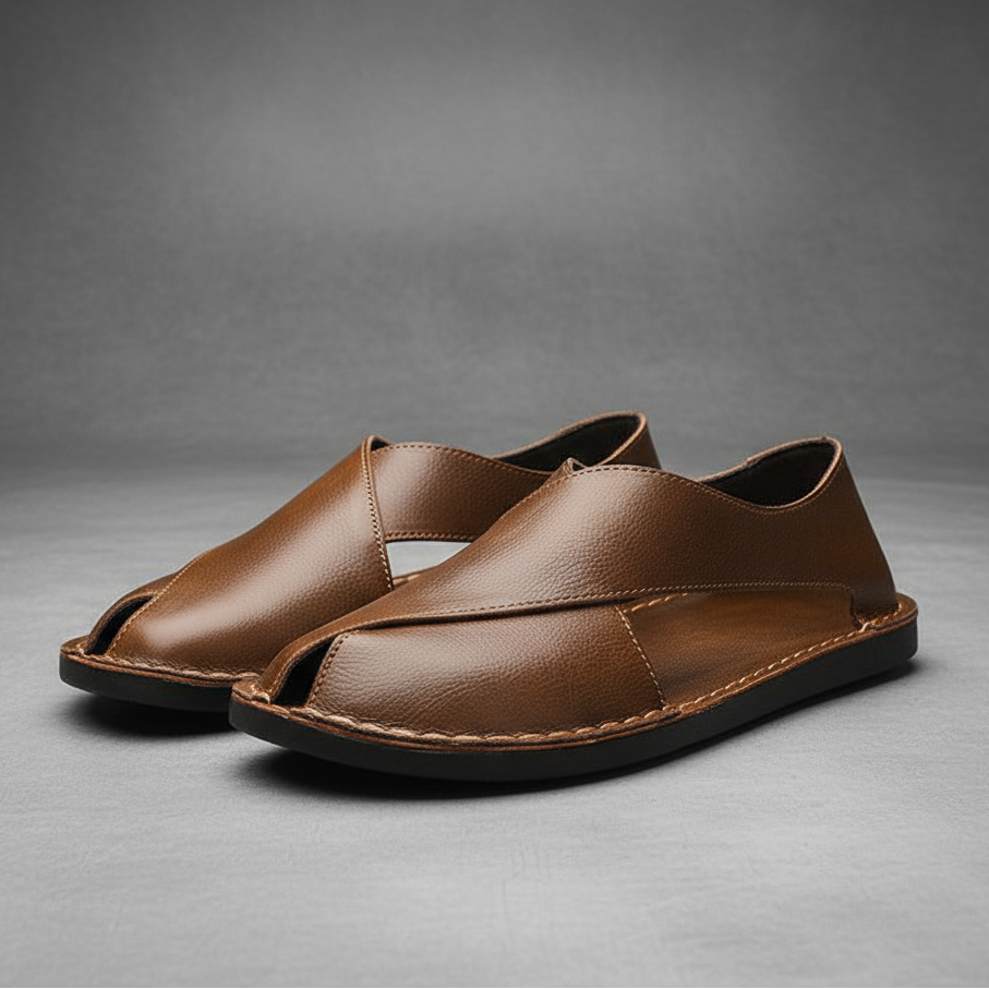 Roma Faloni Cowhide Swathe Sandals
