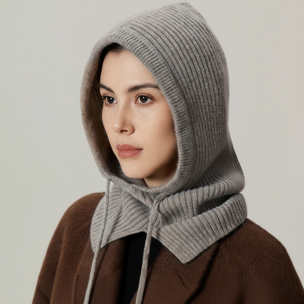 Vionna Pure Wool Balaclava