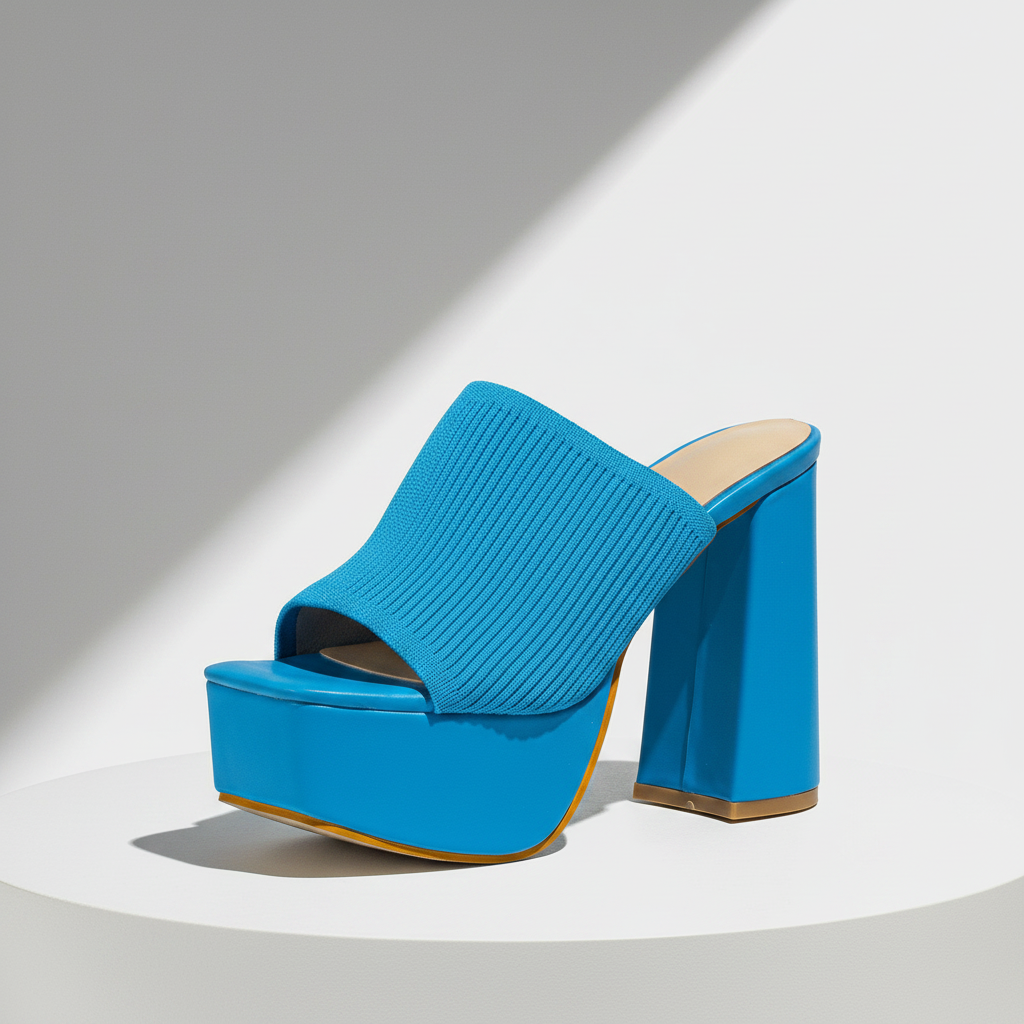 Avéra Knit Platform Heels