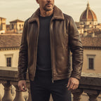 Jack Dean Alpine Moto Jacket