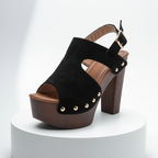 Avéra District Nail Block Heel